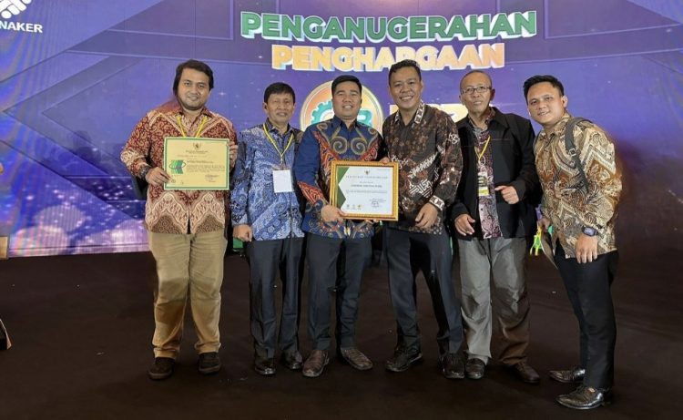 PLN UPT Pematangsiantar Raih Penghargaan Kecelakaan Nihil Tahun 2023