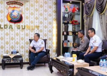 Polda Sumut dan PT KAI Bersinergi Ciptakan Ruang Publik Aman