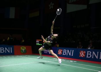 Pebulutangkis asal Jepang Nozomi Okuhara Jadi Pusat Perhatian di Ajang BNI Indonesia Masters 2023
