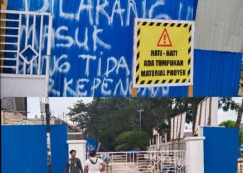 Penataan Alun-Alun H Adam Malik 4,5 M, Tak Ada Pelaksana Ketika K-UPT ke Lapangan