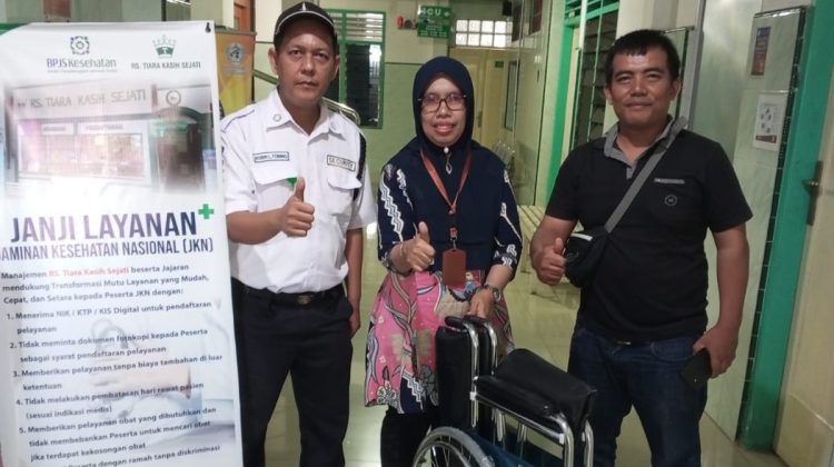 RSU Tiara Kasih Sejati Pematang Siantar Peduli kepada Keluarga Wartawan