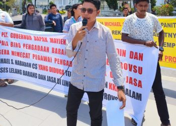Garansi Gelar Aksi Demo, Usut Proses Tender Penataan Alun-Alun H Adam Malik di Siantar