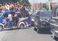 Angdes di Tanah Jawa Naikan Pelajar ke Atas Kap