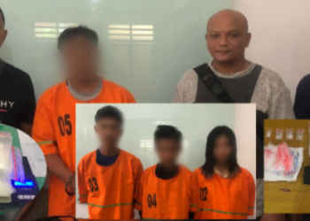 Tiga Pria dan Seorang Perempuan di Bawah Umur Diciduk dari Gang Kodok