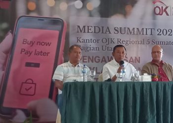 Gelar Media Summit, OJK KR 5 Kolaborasi Tingkatkan Literasi Digital Masyarakat Sumut
