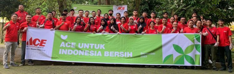 Dukung Program Pemerintah, “ACE untuk Indonesia Bersih” Hadir di Kota MEDAN