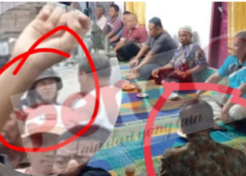 Minta Pangulu Badol Diberhentikan, Sekdes “Ikut” Aksi Demo di Kantor Bupati Simalungun