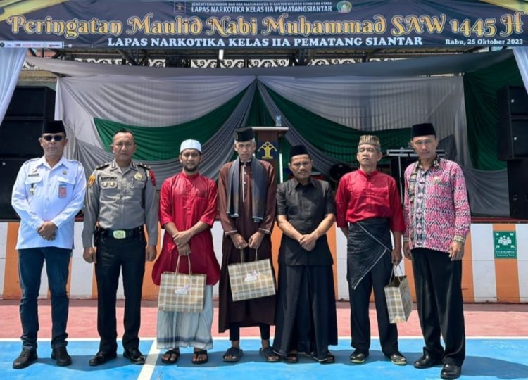 Menginspirasi Seluruh Umat Islam, Lapas Narkotika Peringati Maulid Nabi