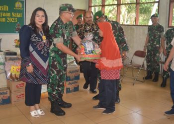 Danrindam I/BB Berbagi Kasih ke Panti Asuhan dan Gelar Perayaan Natal