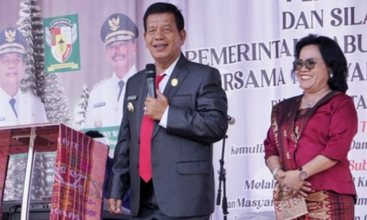 Perayaan Natal Pemkab Simalungun dengan Masyarakat Berkat Dukungan Bupati