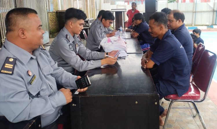 Identifikasi Zat, Dua Ratus WBP Lapas Narkotika Kelas IIA Ikuti Program Skrining